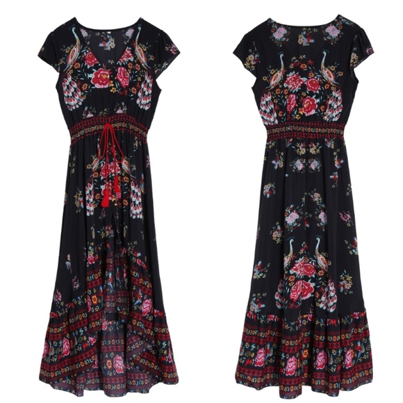 Flirty Hi Lo Maxi Dress - Picture 2 of 7